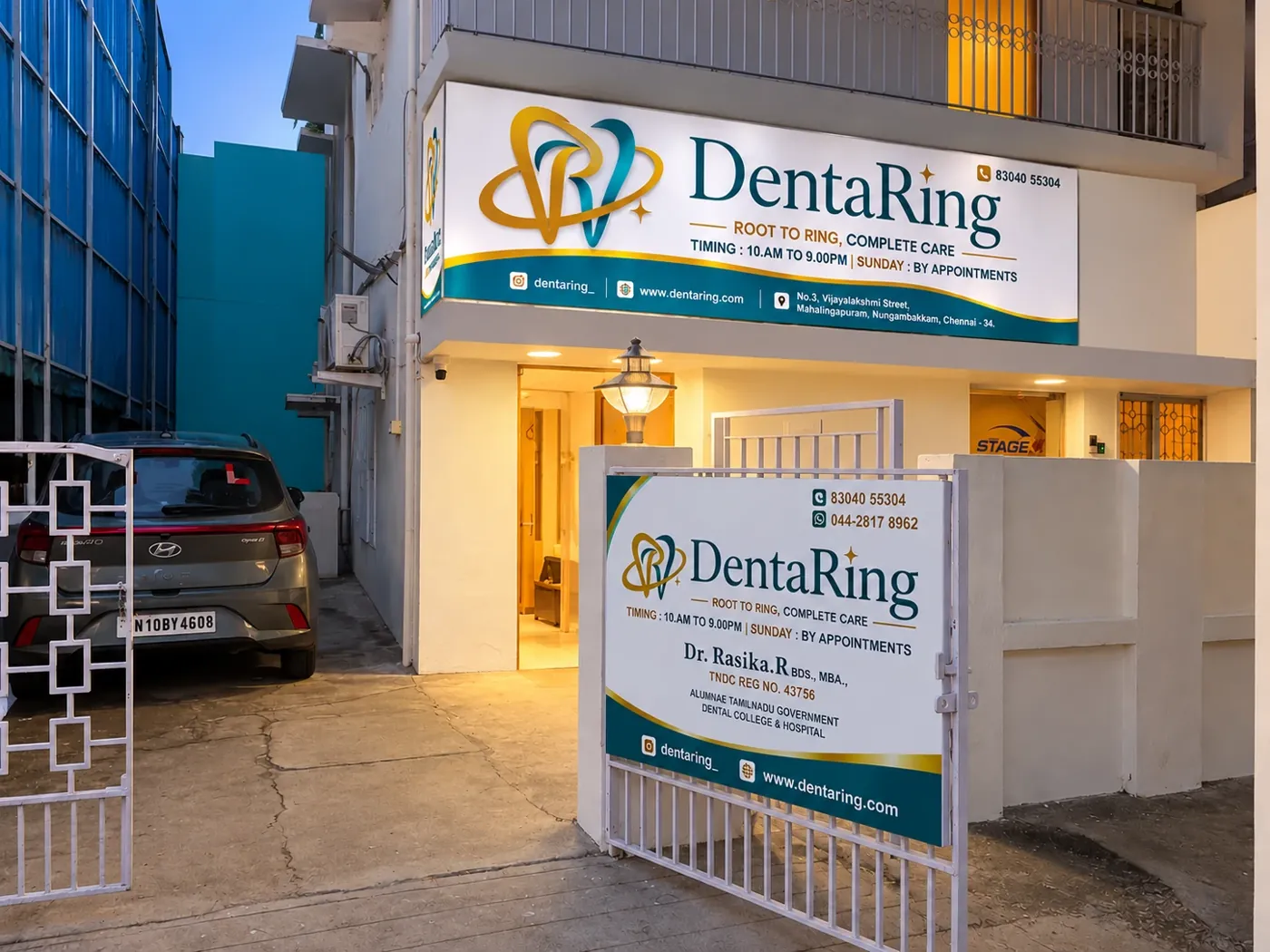 Clinic Exterior at DentaRing, Nungambakkam