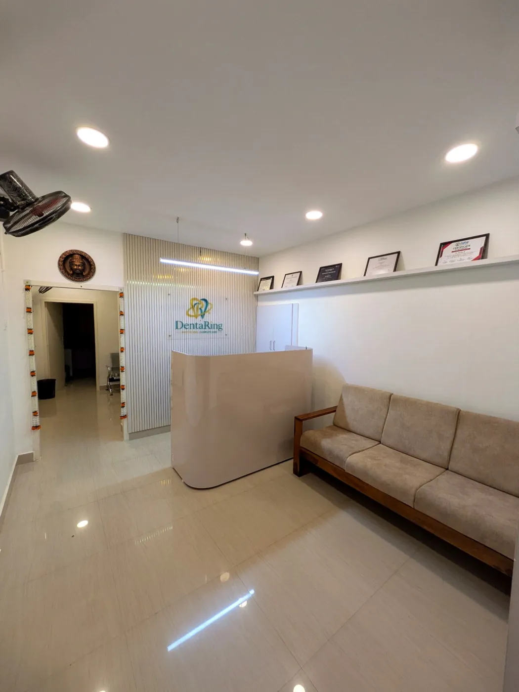 Reception at DentaRing, Nungambakkam