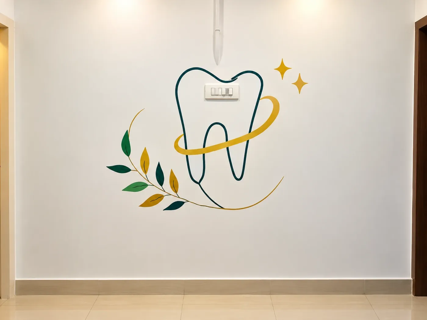 Our Signature Wall at DentaRing, Nungambakkam