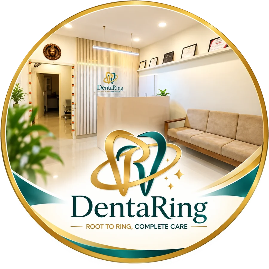 DentaRing clinic reception — Root to Ring, Complete Care